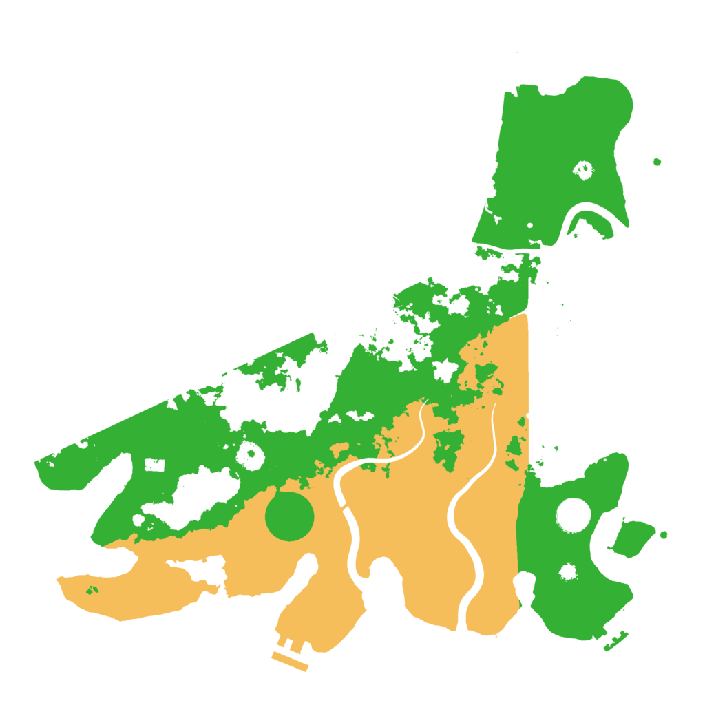 Biome Rust Map: Procedural Map, Size: 3800, Seed: 808448447