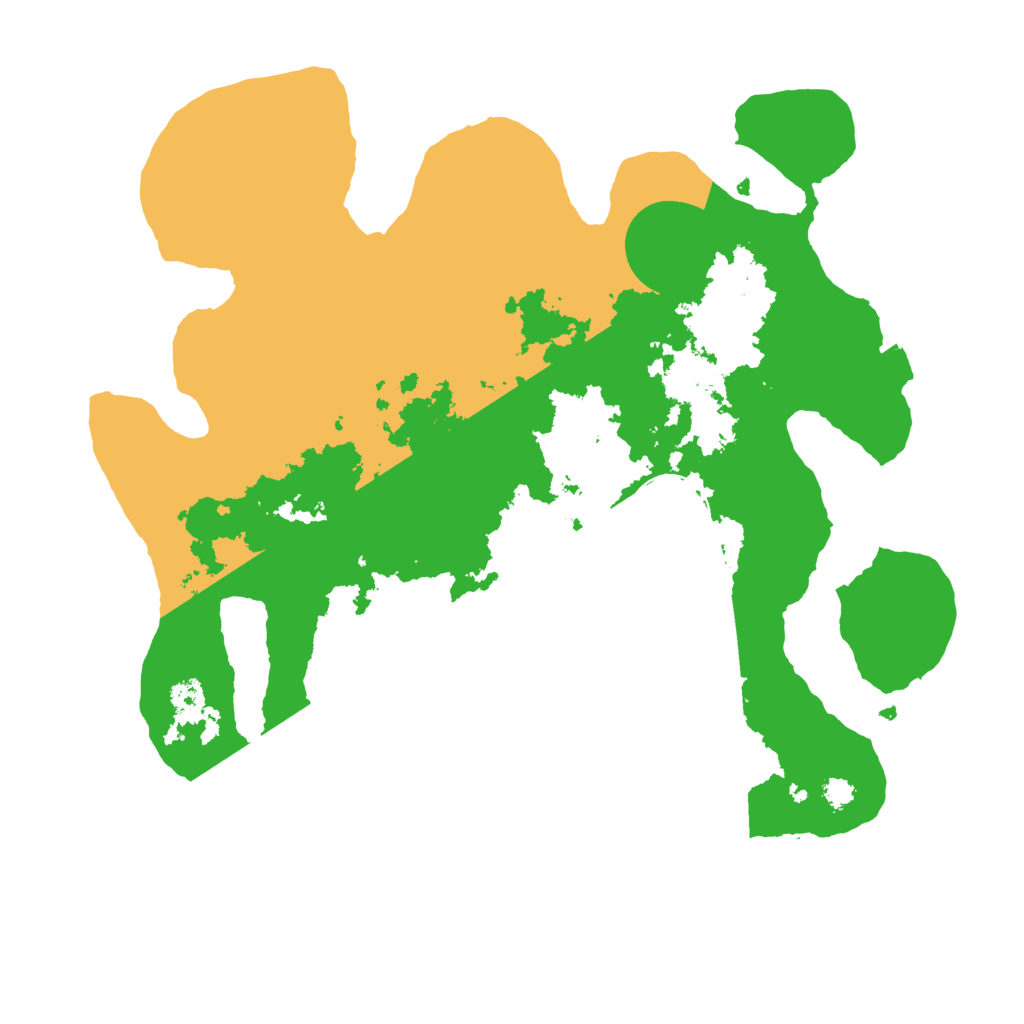 Biome Rust Map: Procedural Map, Size: 3100, Seed: 34567