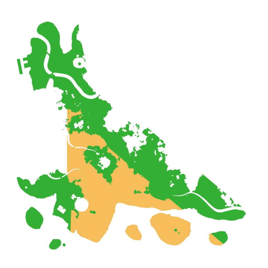 Biome Rust Map: Procedural Map, Size: 3500, Seed: 1734964941