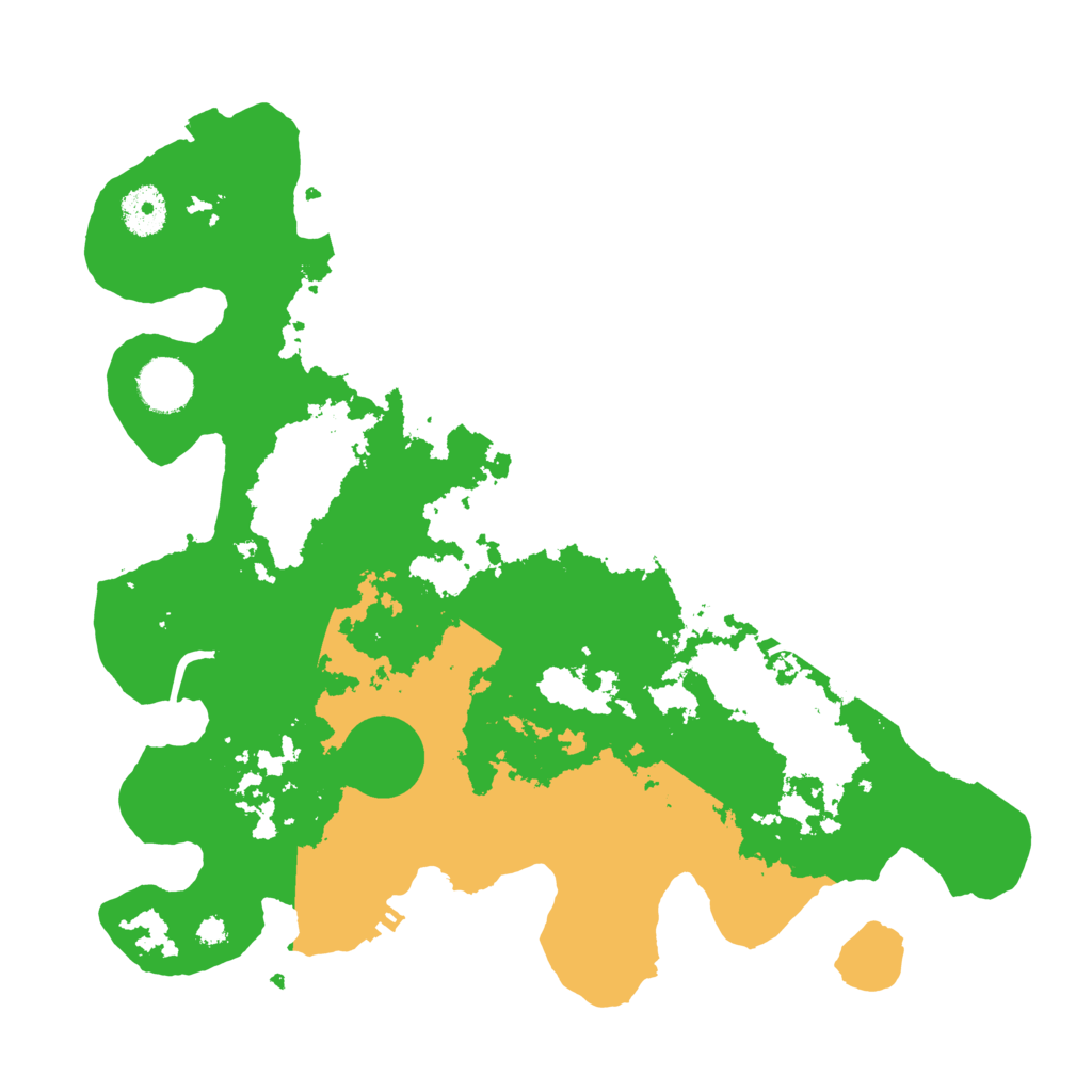 Biome Rust Map: Procedural Map, Size: 3500, Seed: 2142548438