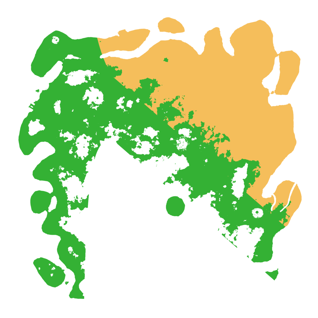 Biome Rust Map: Procedural Map, Size: 4500, Seed: 103980356