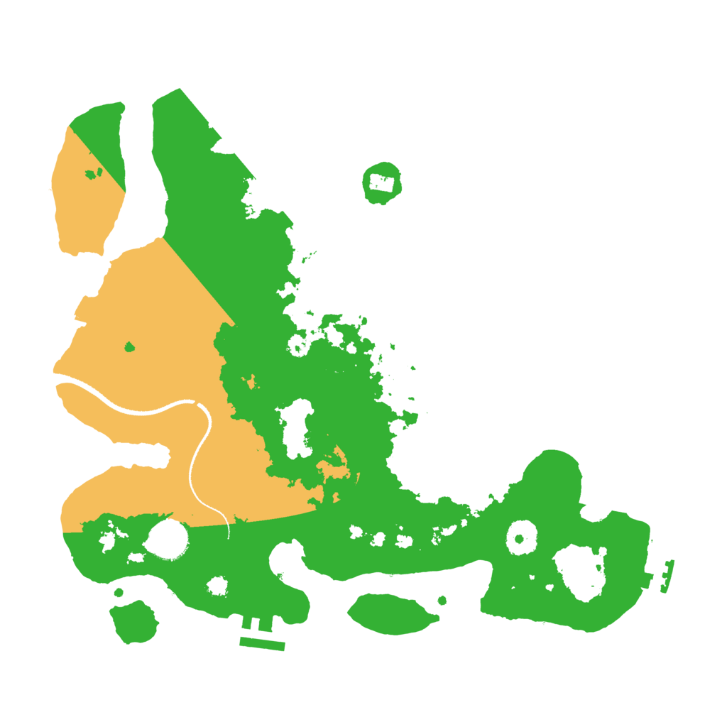 Biome Rust Map: Procedural Map, Size: 3251, Seed: 1234567890