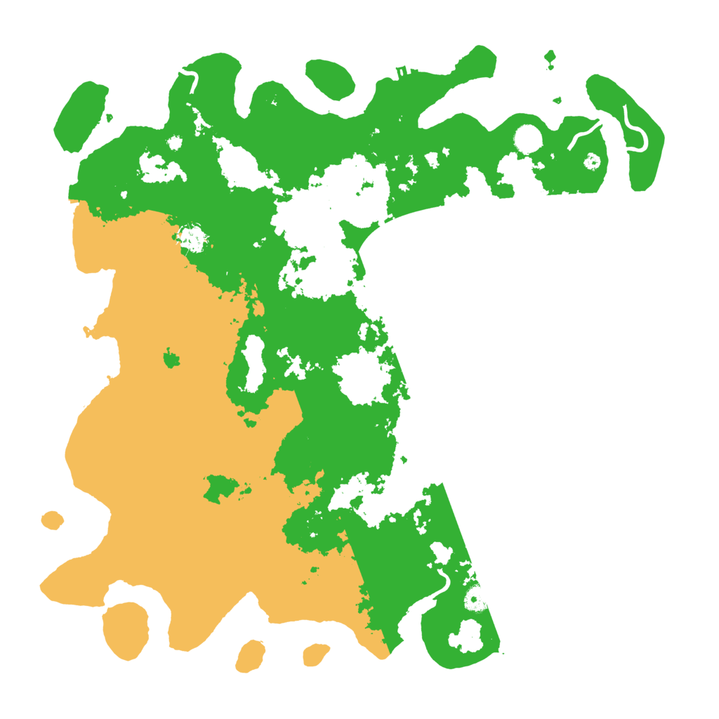 Biome Rust Map: Procedural Map, Size: 4500, Seed: 913911