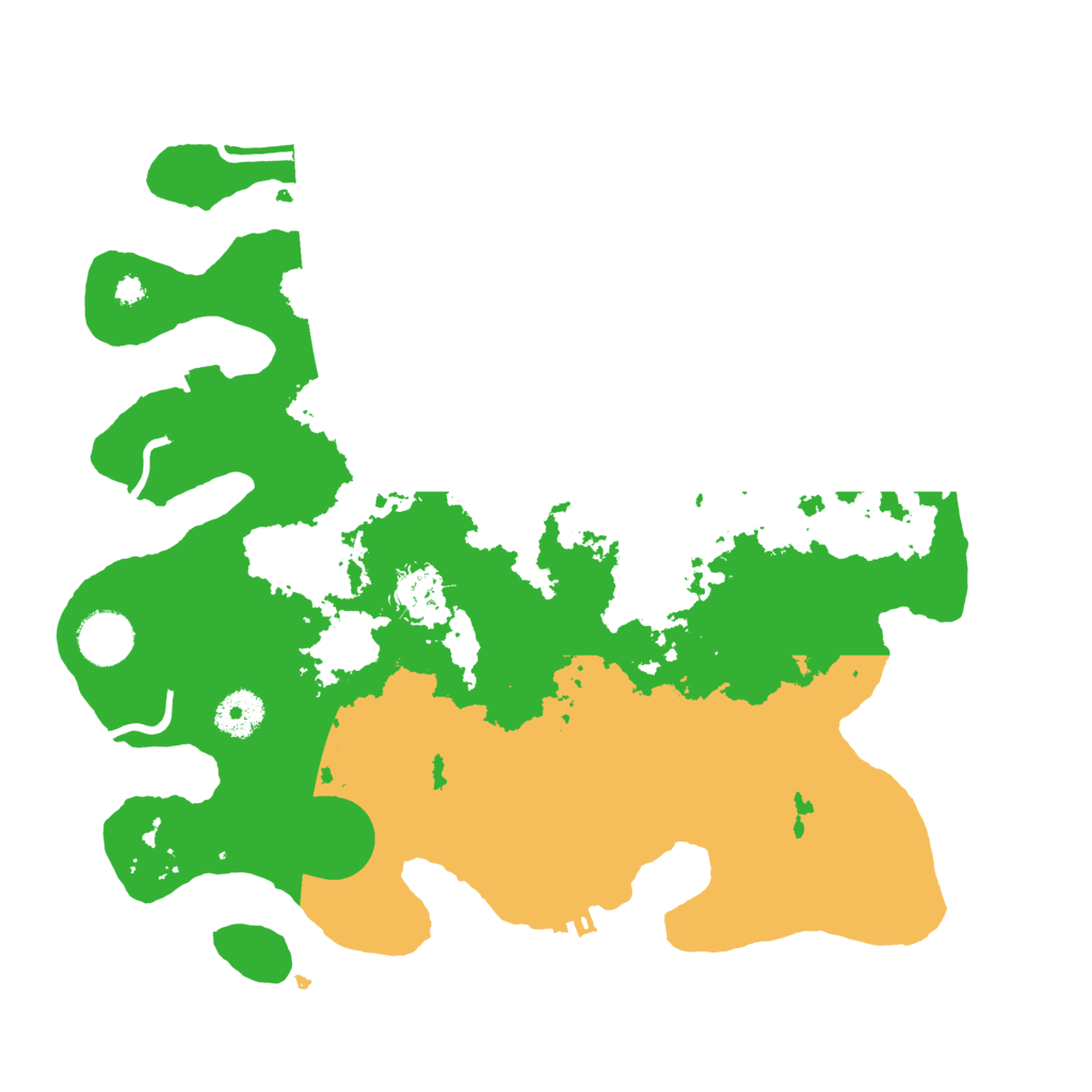 Biome Rust Map: Procedural Map, Size: 3500, Seed: 978756913