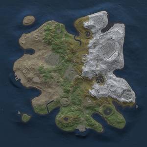 Thumbnail Rust Map: Procedural Map, Size: 2700, Seed: 8536227, 12 Monuments
