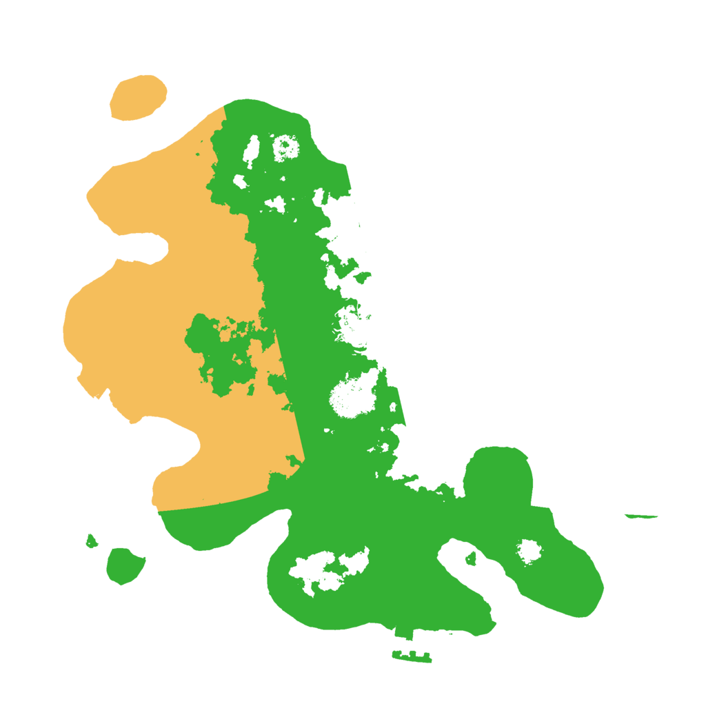 Biome Rust Map: Procedural Map, Size: 2700, Seed: 8536227