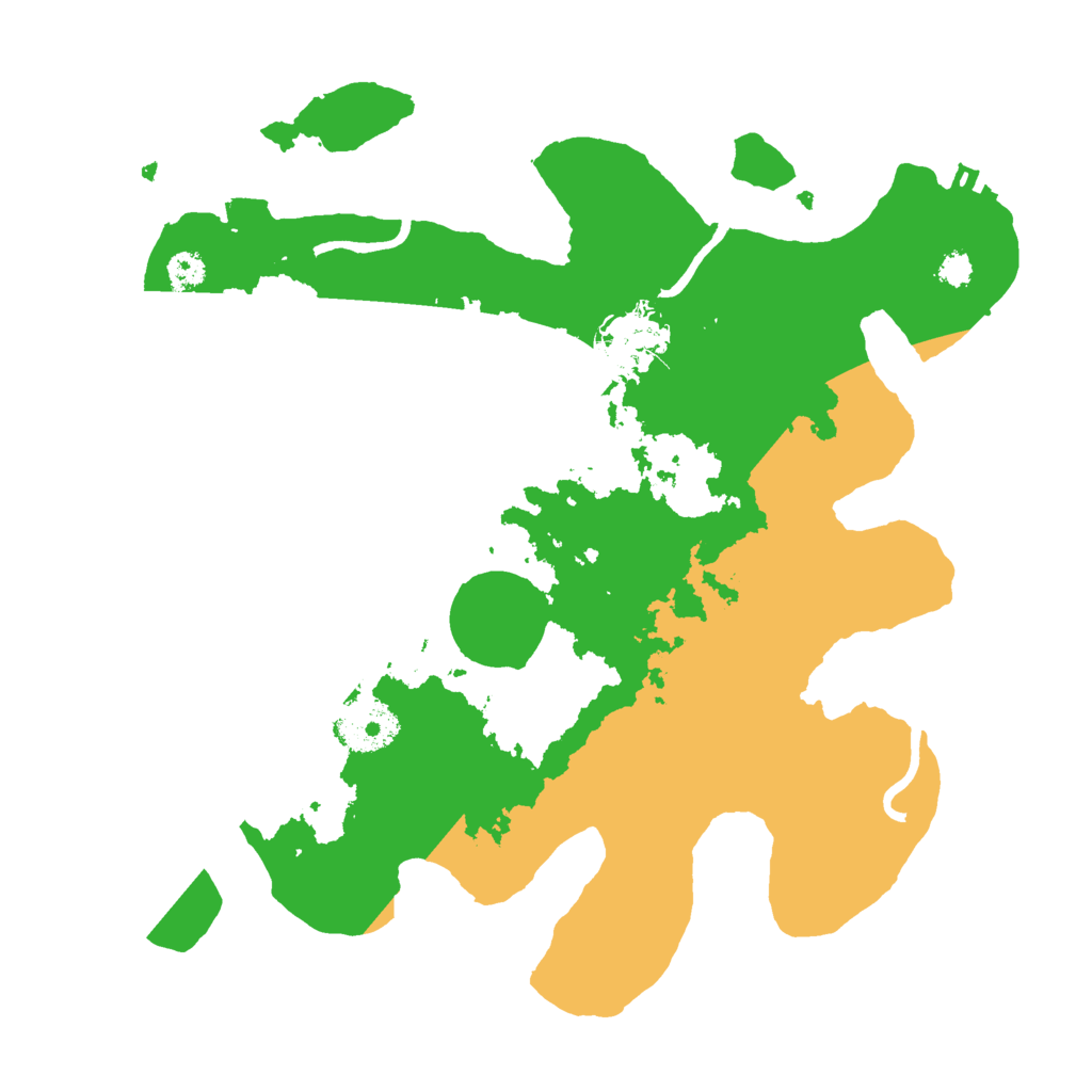 Biome Rust Map: Procedural Map, Size: 3000, Seed: 9614