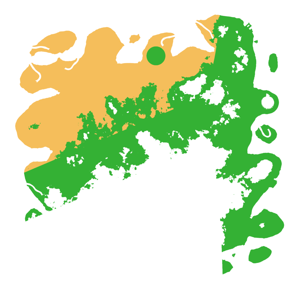 Biome Rust Map: Procedural Map, Size: 4250, Seed: 6287
