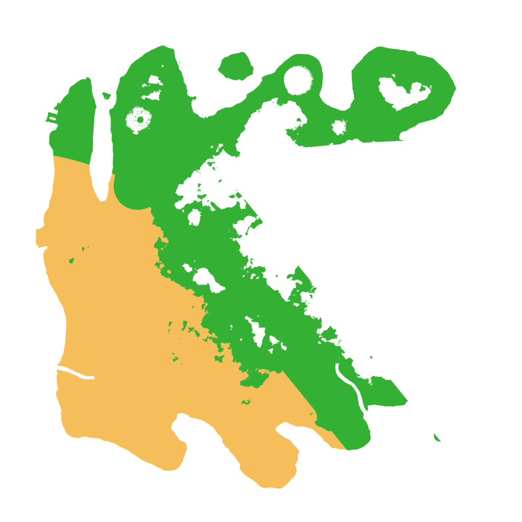 Biome Rust Map: Procedural Map, Size: 3250, Seed: 1088839572