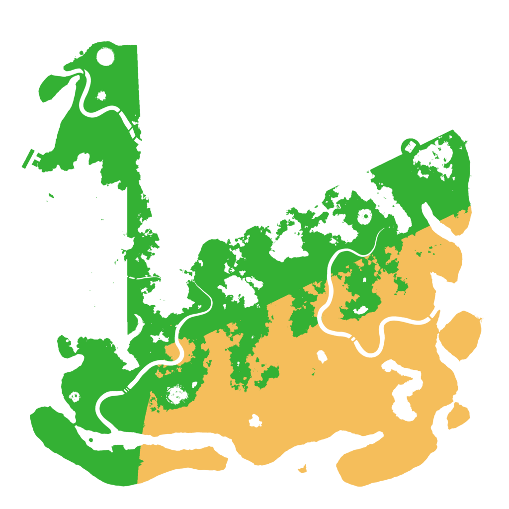 Biome Rust Map: Procedural Map, Size: 5000, Seed: 983202641