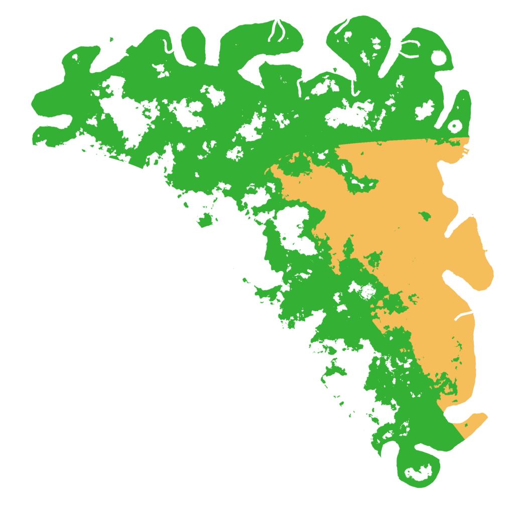 Biome Rust Map: Procedural Map, Size: 6000, Seed: 2031148704