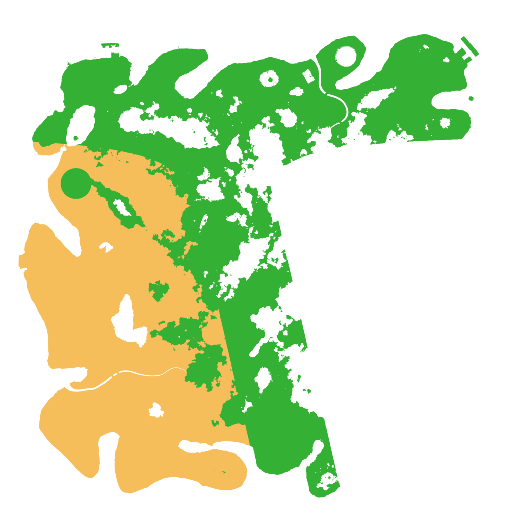 Biome Rust Map: Procedural Map, Size: 4500, Seed: 1789936650