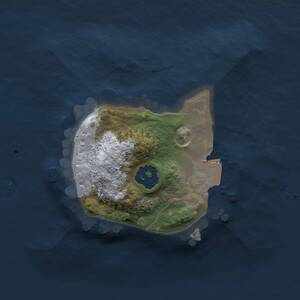 Thumbnail Rust Map: Procedural Map, Size: 1315, Seed: 1739167240, 1 Monuments