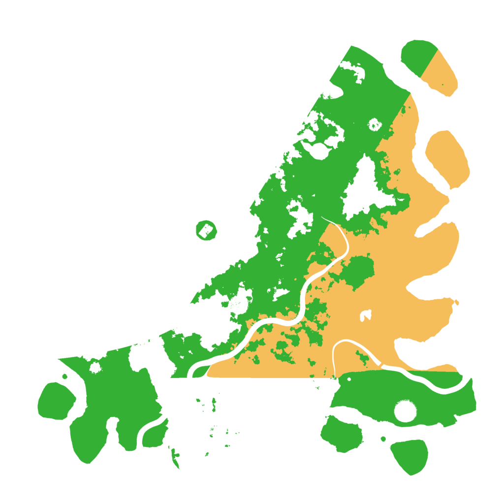 Biome Rust Map: Procedural Map, Size: 4000, Seed: 28718