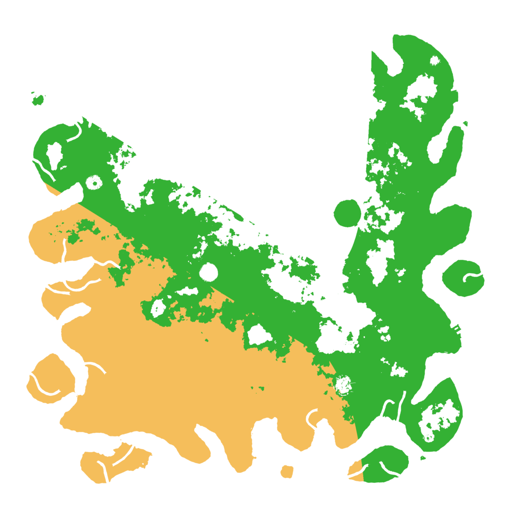 Biome Rust Map: Procedural Map, Size: 5000, Seed: 1797878132