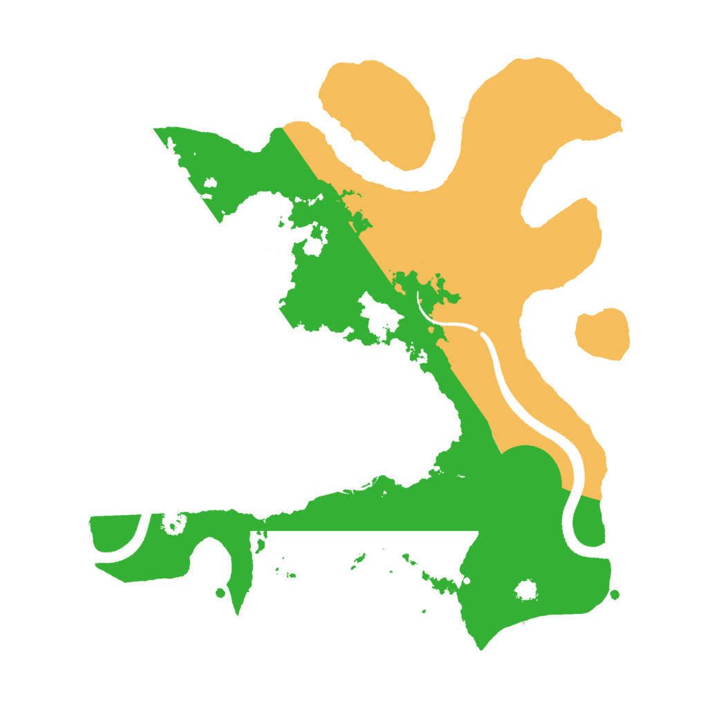 Biome Rust Map: Procedural Map, Size: 3000, Seed: 546545654