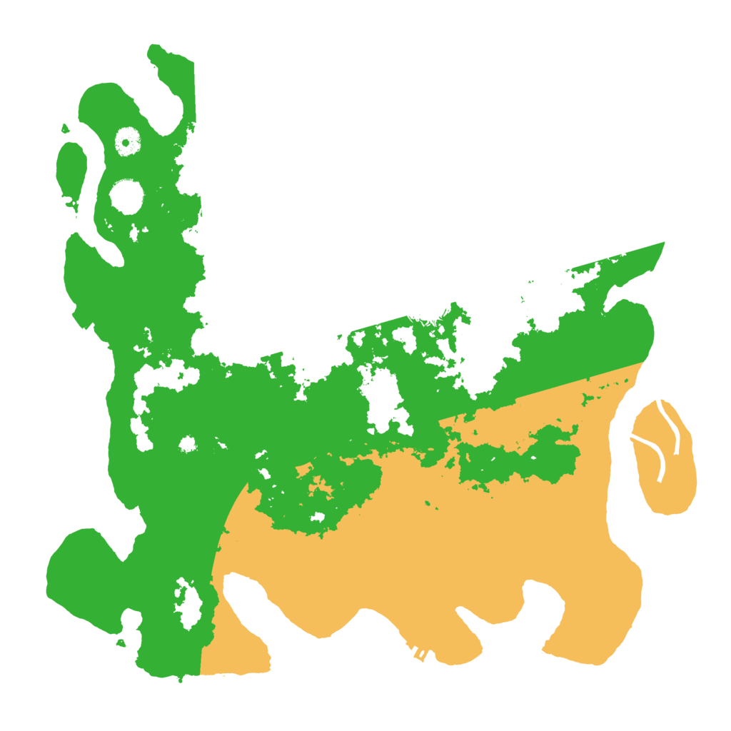 Biome Rust Map: Procedural Map, Size: 4000, Seed: 709421268