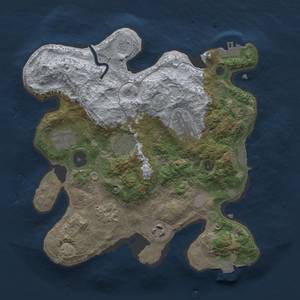 Thumbnail Rust Map: Procedural Map, Size: 3000, Seed: 763872998, 13 Monuments