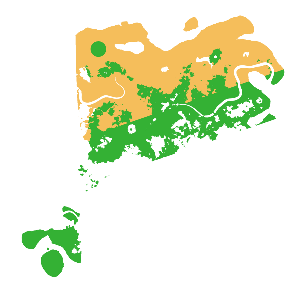 Biome Rust Map: Procedural Map, Size: 5000, Seed: 1722030832