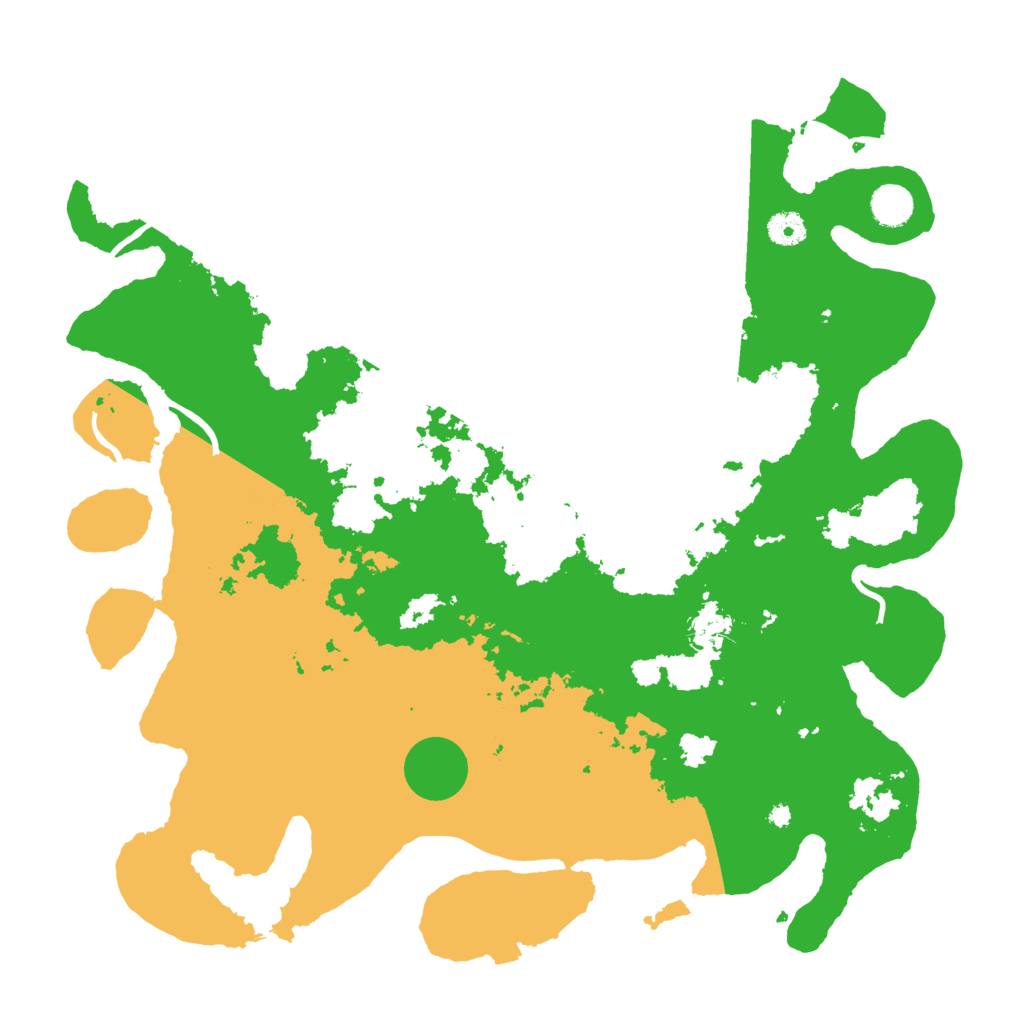 Biome Rust Map: Procedural Map, Size: 4250, Seed: 1997788810