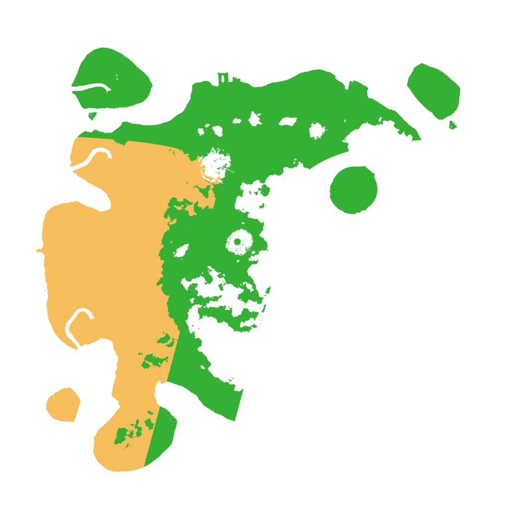 Biome Rust Map: Procedural Map, Size: 3000, Seed: 894884120