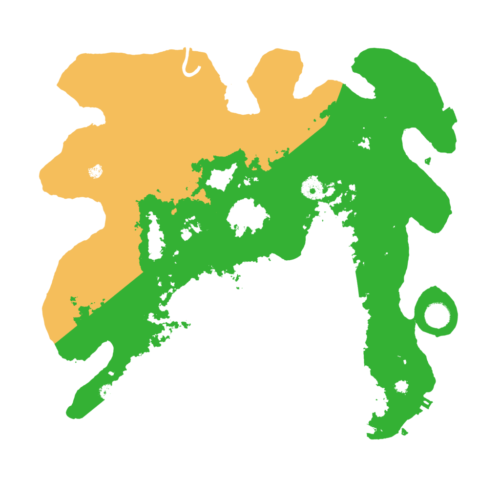 Biome Rust Map: Procedural Map, Size: 3500, Seed: 1179382406