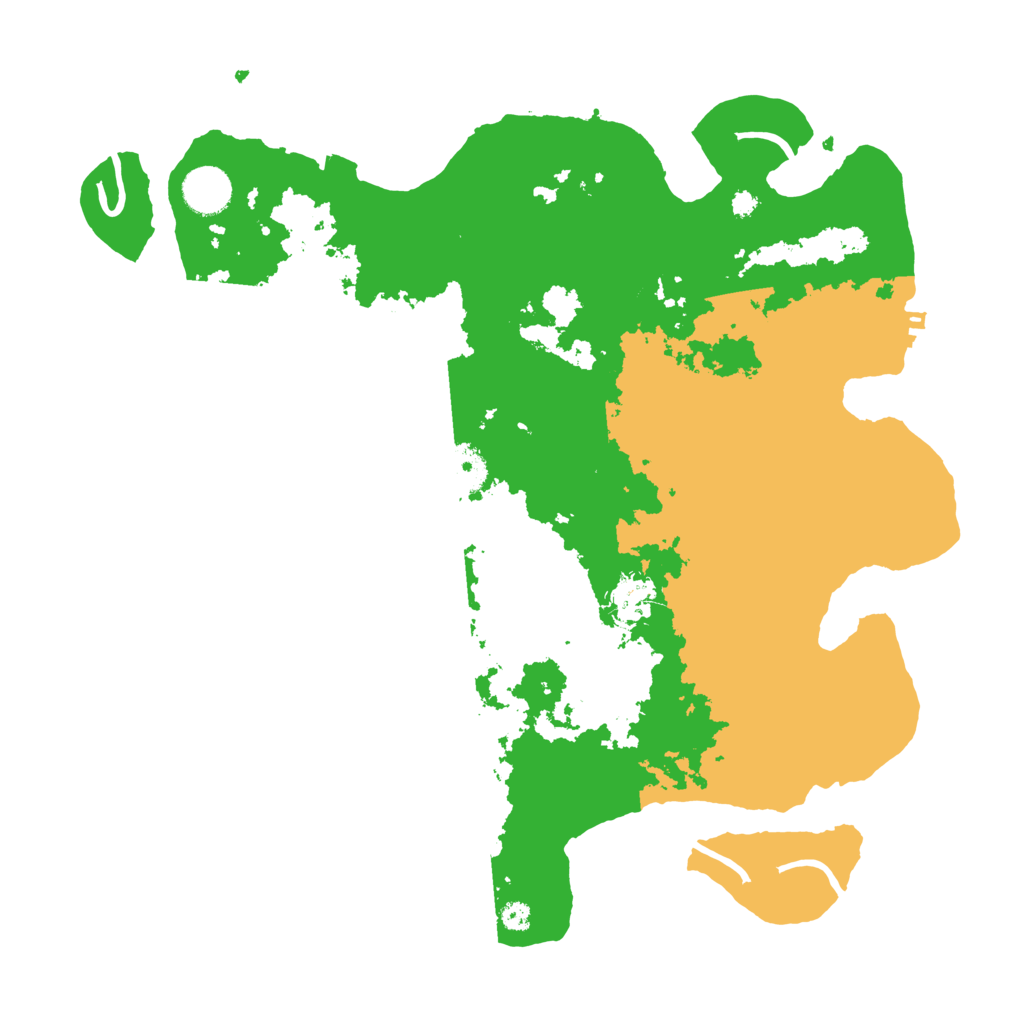 Biome Rust Map: Procedural Map, Size: 3700, Seed: 267787849