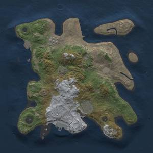 Thumbnail Rust Map: Procedural Map, Size: 2750, Seed: 996023622, 10 Monuments