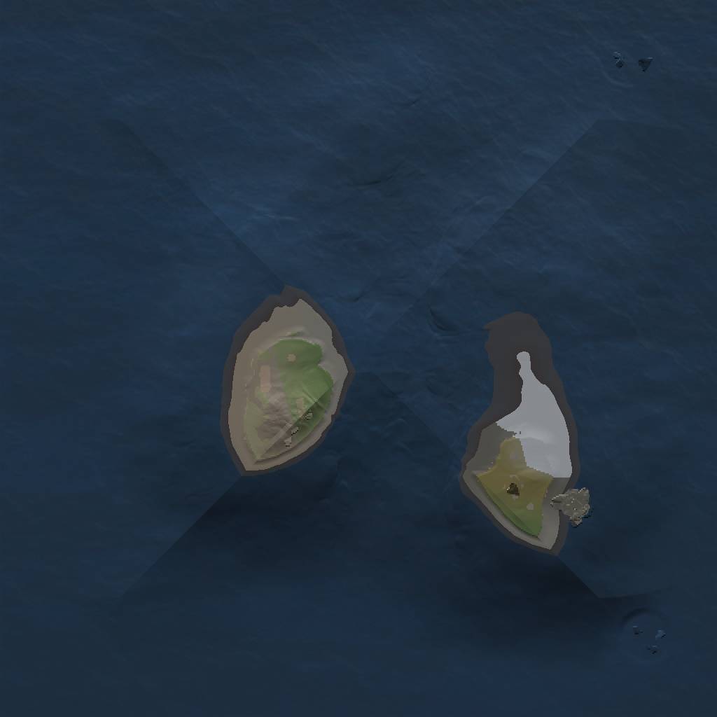 Rust Map: Procedural Map, Size: 1000, Seed: 1369069430, 3 Monuments