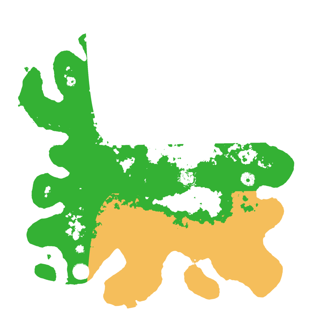 Biome Rust Map: Procedural Map, Size: 3500, Seed: 964575072