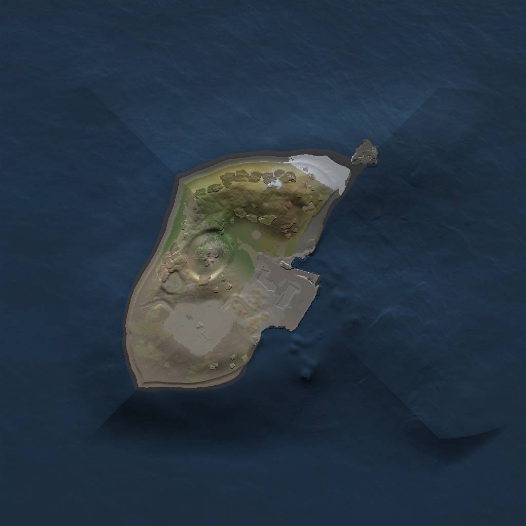 Rust Map: Procedural Map, Size: 1000, Seed: 1112497911, 3 Monuments