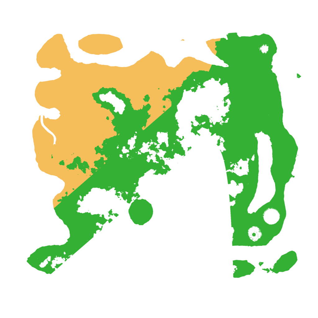 Biome Rust Map: Procedural Map, Size: 3500, Seed: 556096013