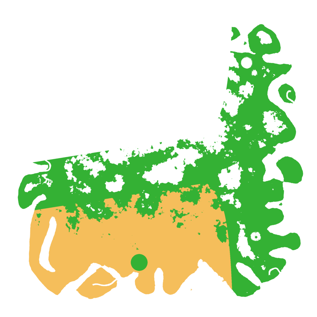 Biome Rust Map: Procedural Map, Size: 5000, Seed: 389645082