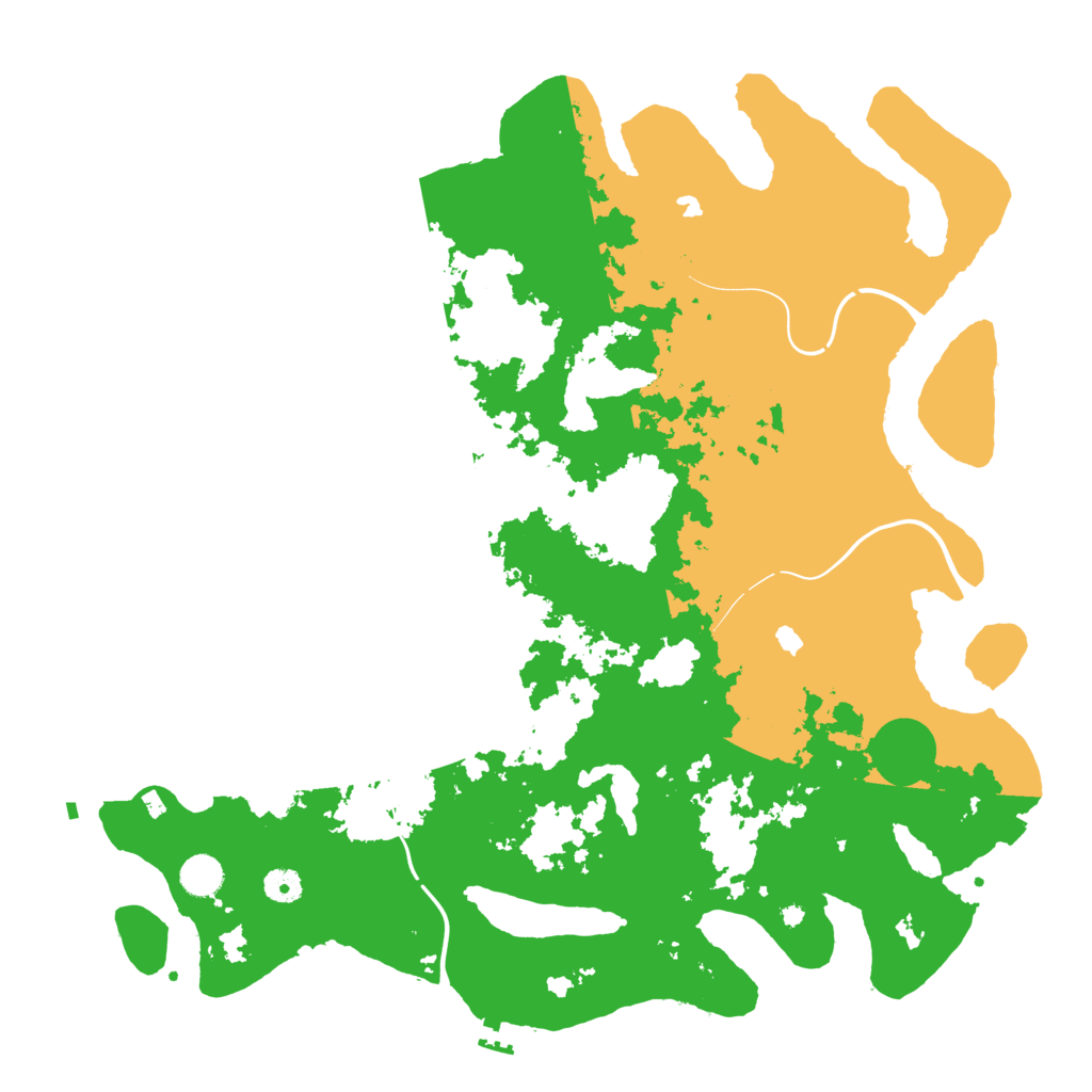 Biome Rust Map: Procedural Map, Size: 4500, Seed: 1444267394