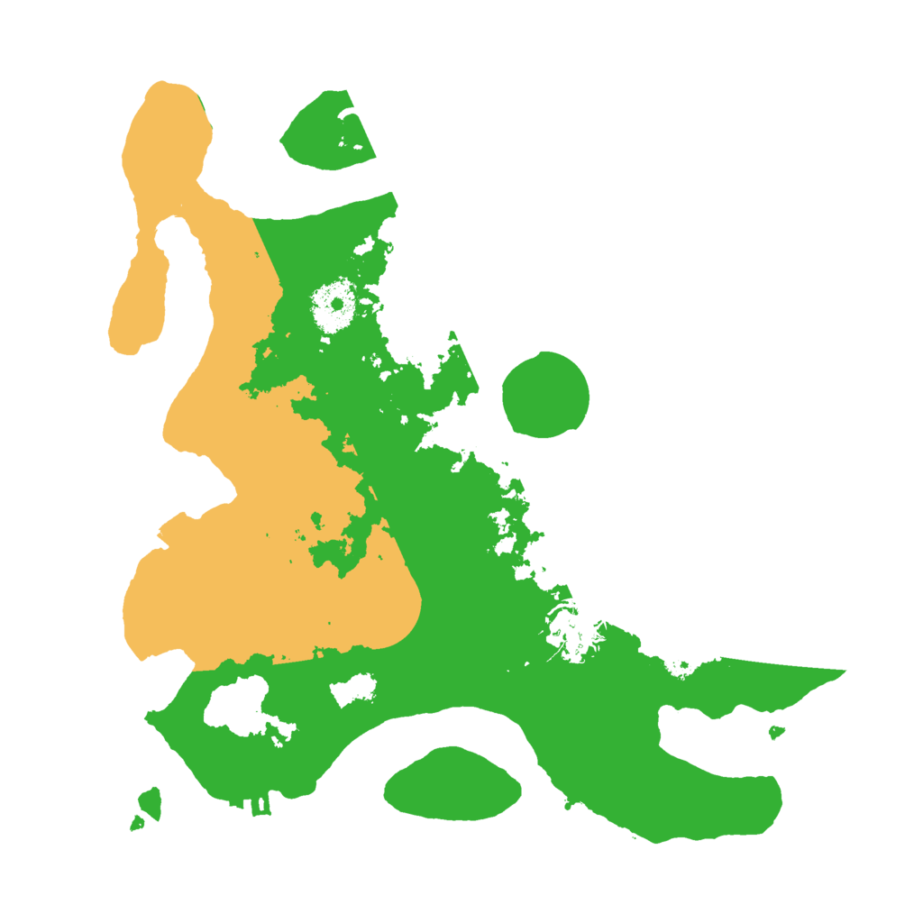 Biome Rust Map: Procedural Map, Size: 3000, Seed: 2022906874