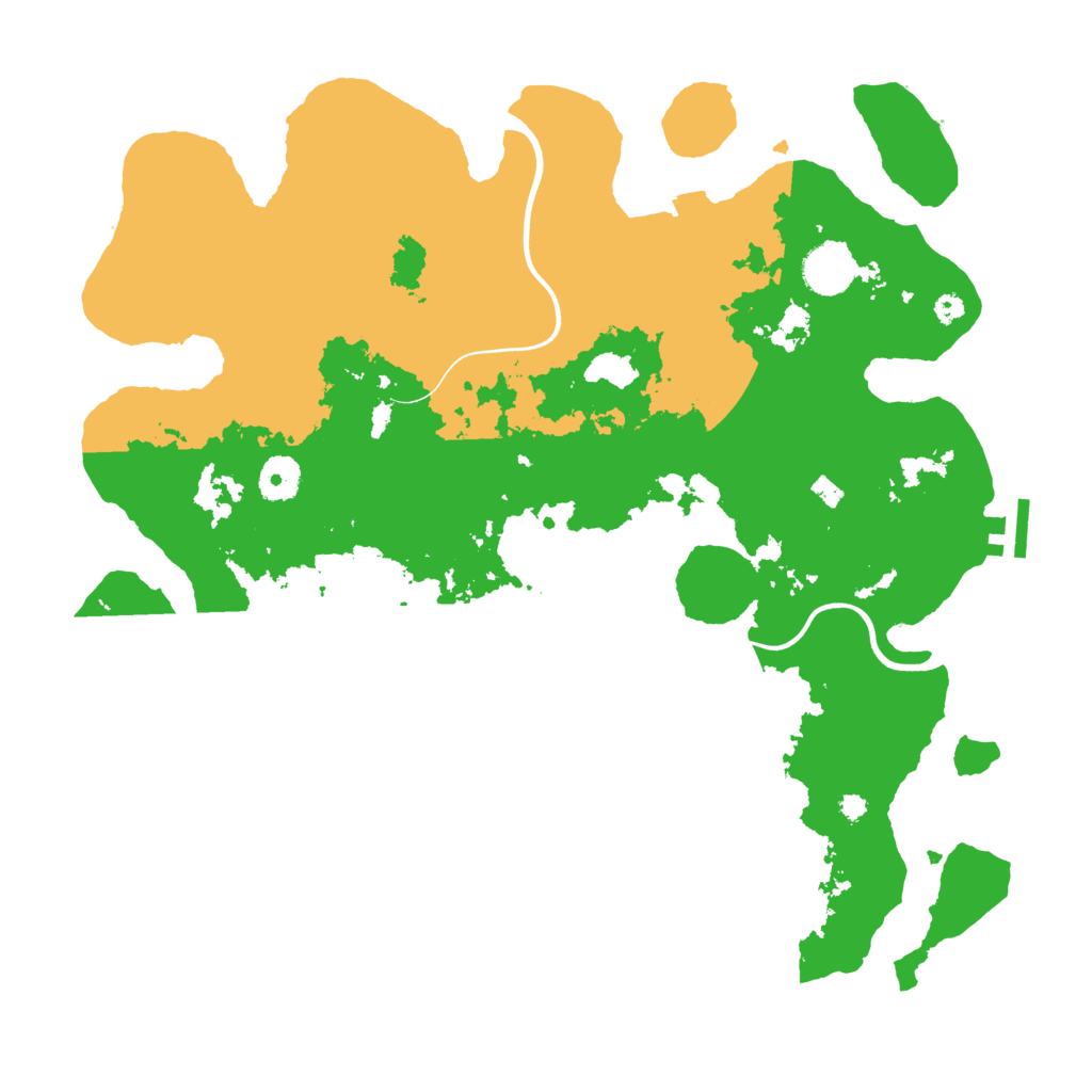 Biome Rust Map: Procedural Map, Size: 3750, Seed: 996281798