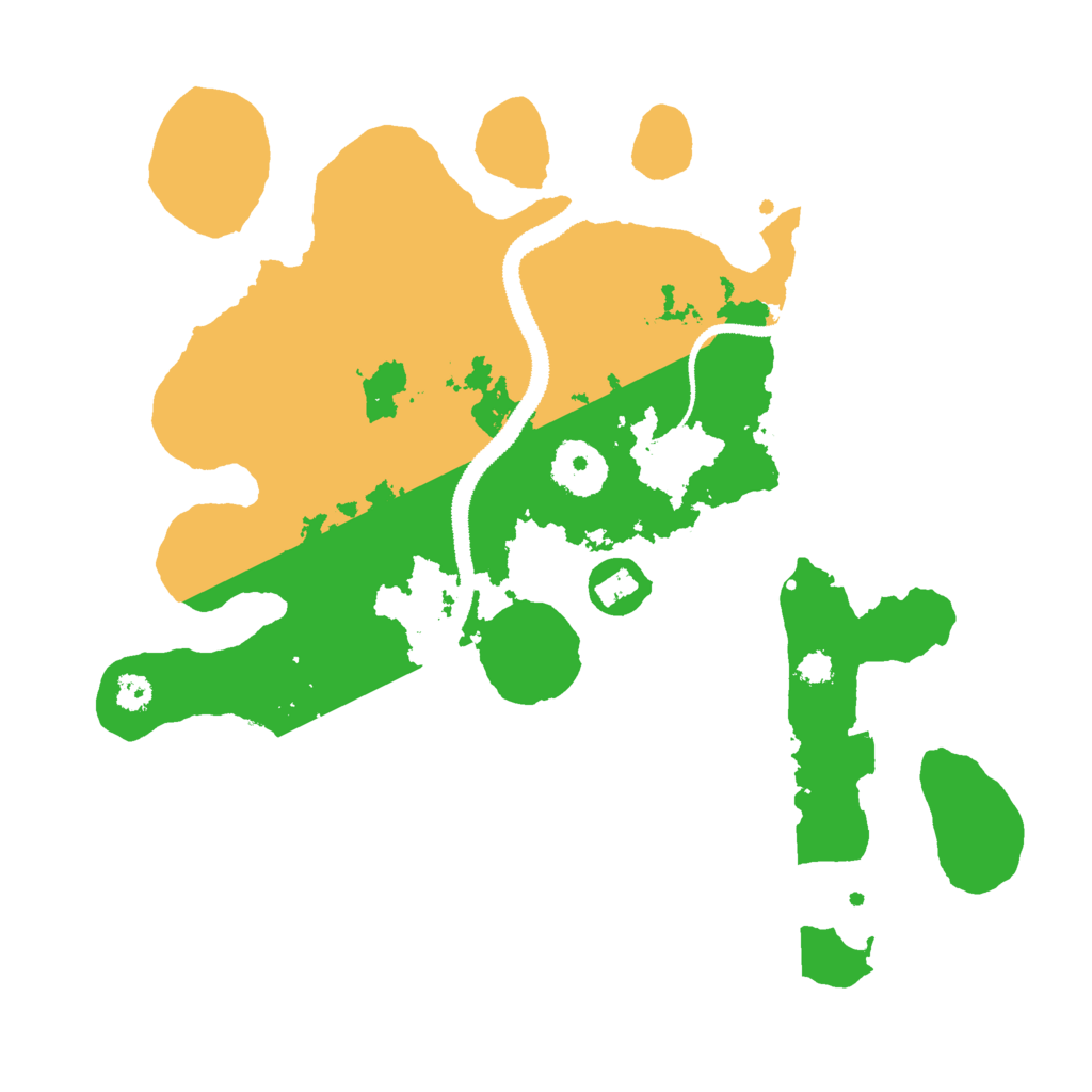 Biome Rust Map: Procedural Map, Size: 3000, Seed: 749284980