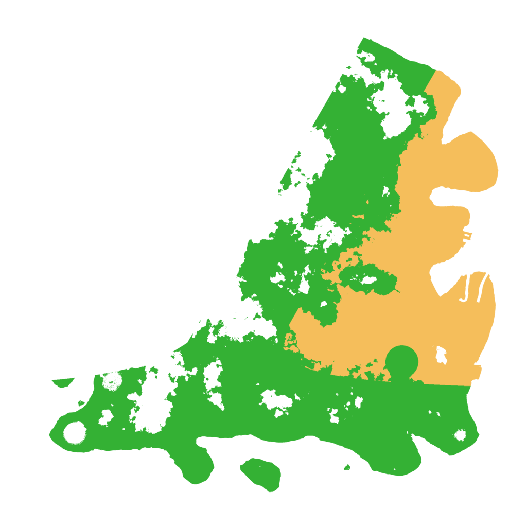 Biome Rust Map: Procedural Map, Size: 4250, Seed: 154825161