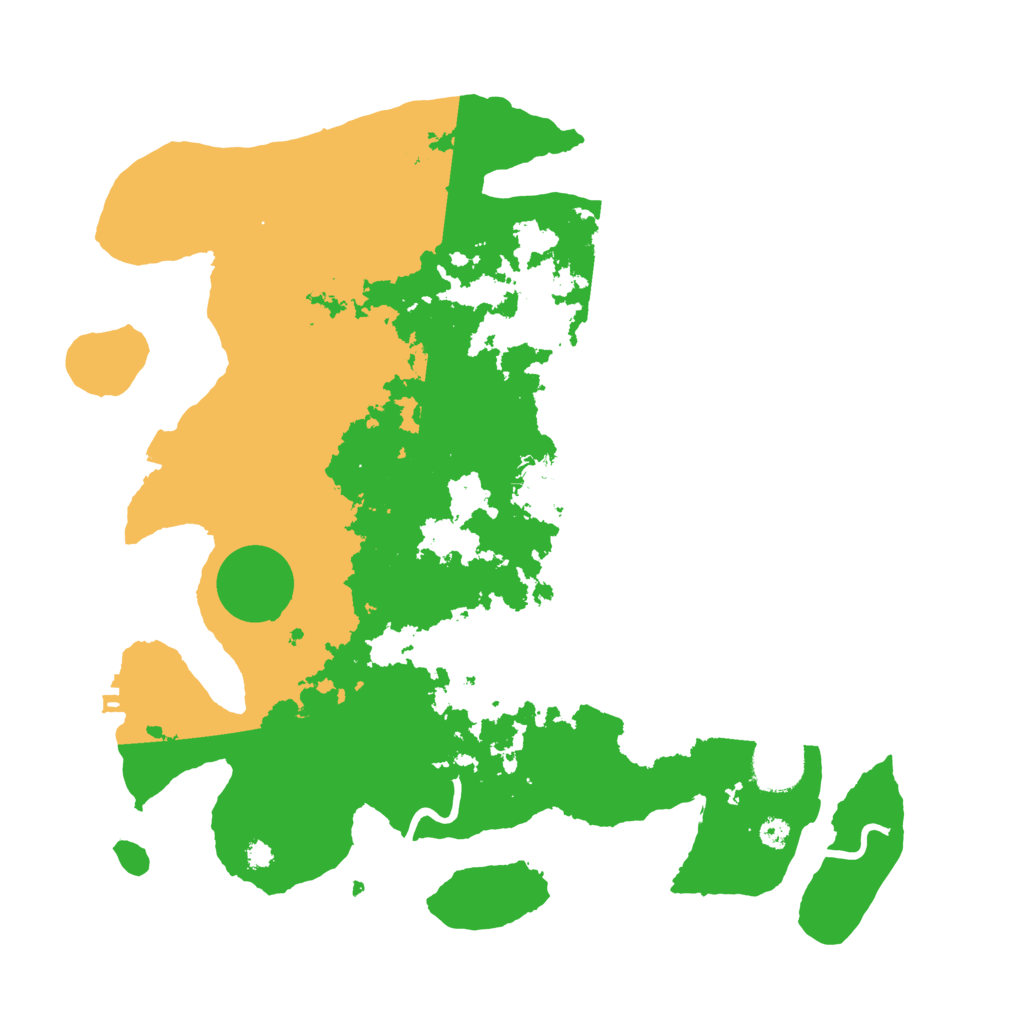 Biome Rust Map: Procedural Map, Size: 3500, Seed: 924584159