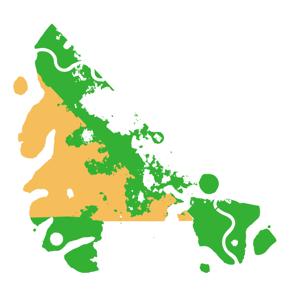 Biome Rust Map: Procedural Map, Size: 4000, Seed: 1205829839