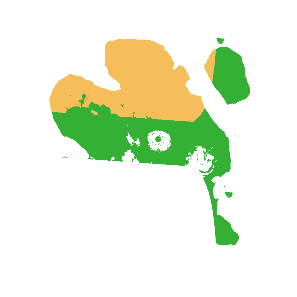 Biome Rust Map: Procedural Map, Size: 2000, Seed: 110333809