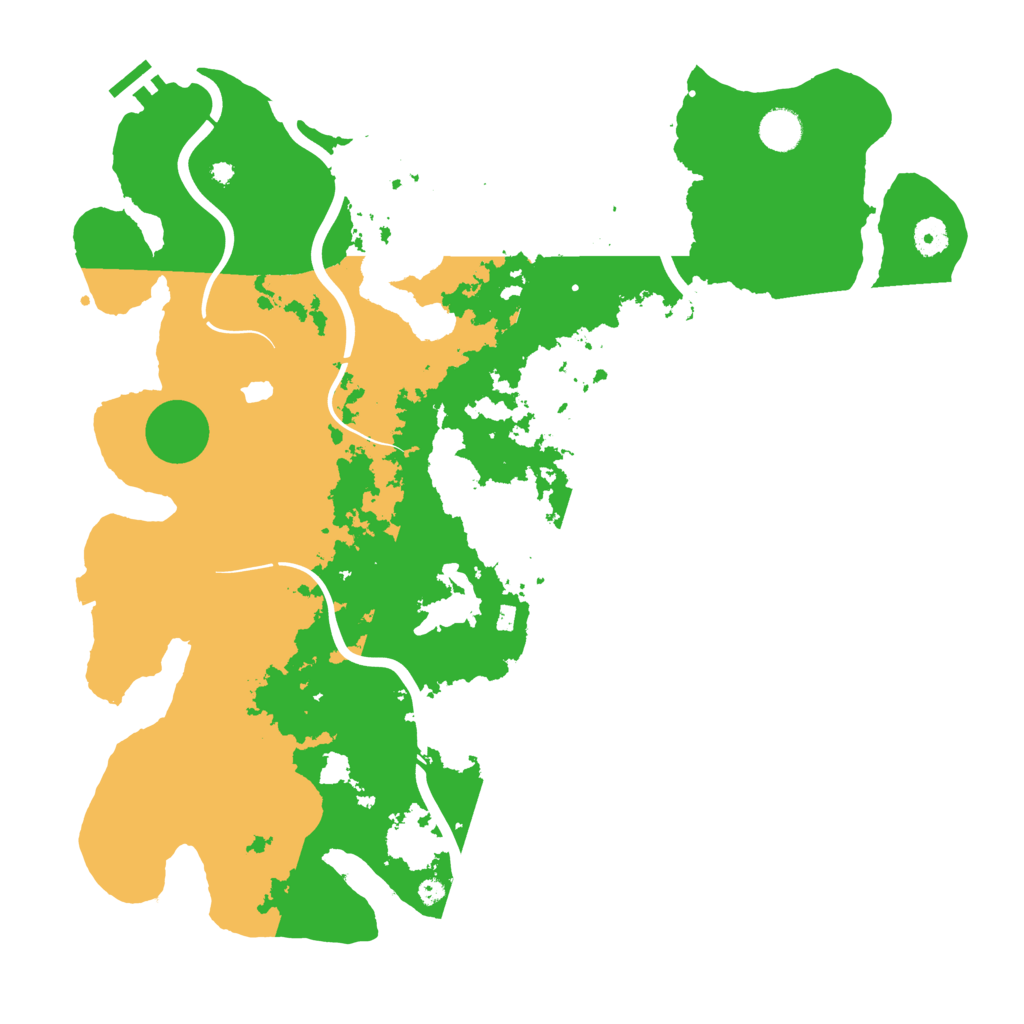 Biome Rust Map: Procedural Map, Size: 4250, Seed: 31639