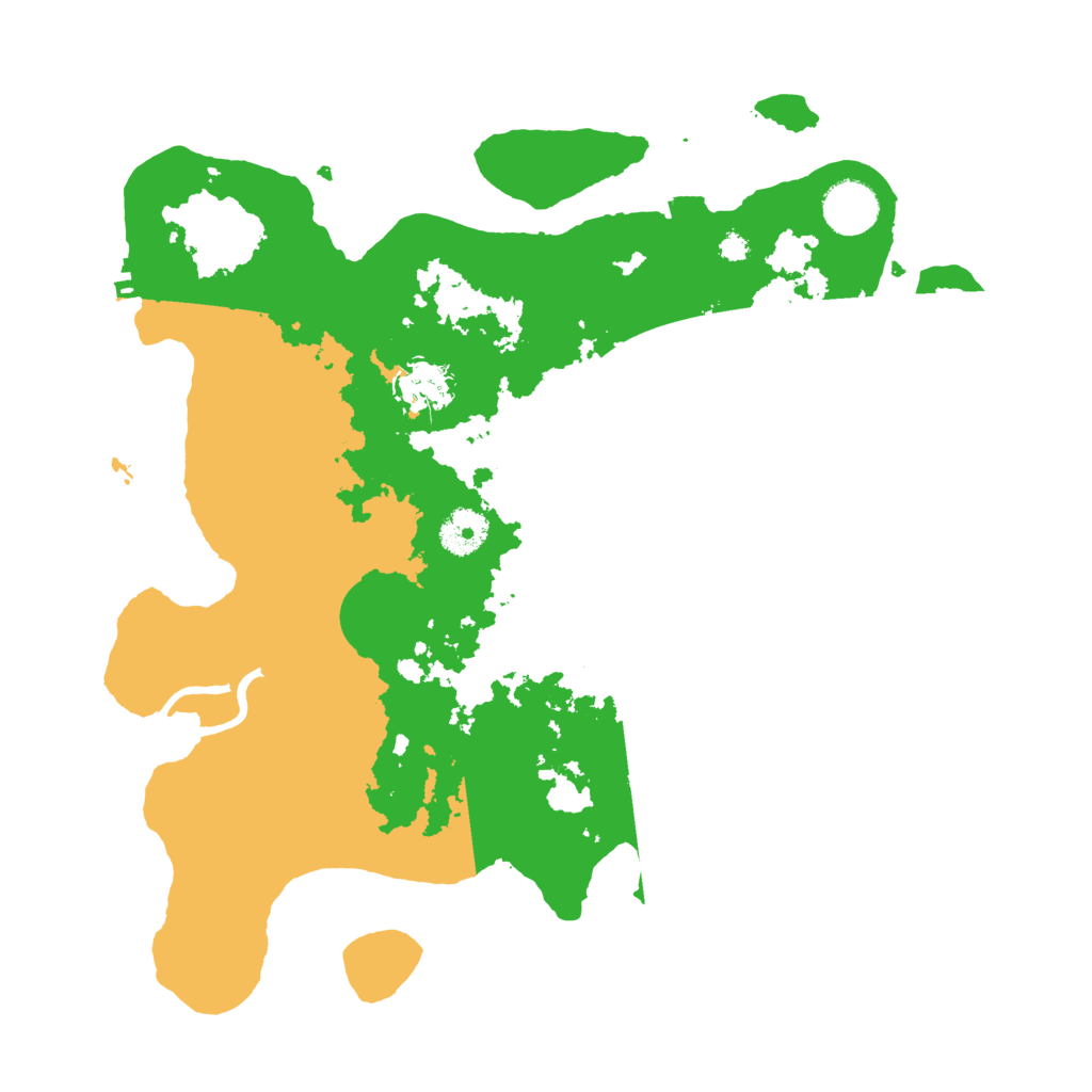 Biome Rust Map: Procedural Map, Size: 3500, Seed: 859075955