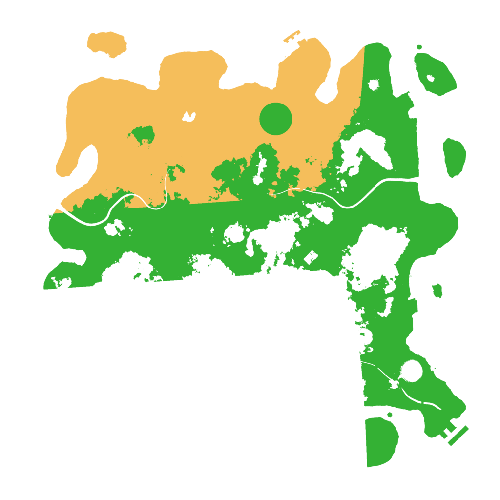 Biome Rust Map: Procedural Map, Size: 4050, Seed: 300929693