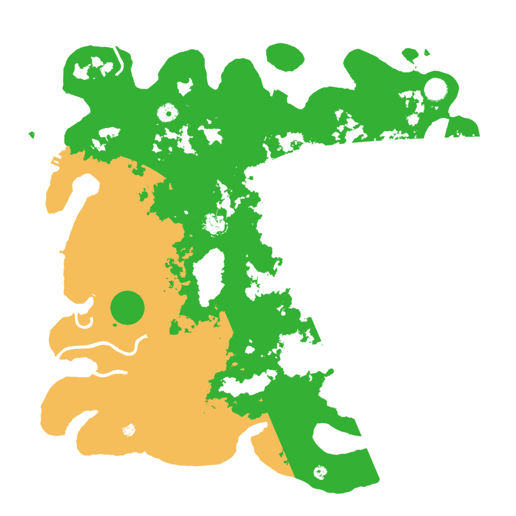 Biome Rust Map: Procedural Map, Size: 4000, Seed: 1234738540