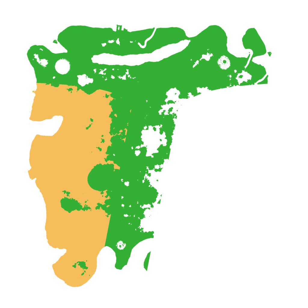 Biome Rust Map: Procedural Map, Size: 3600, Seed: 3900649