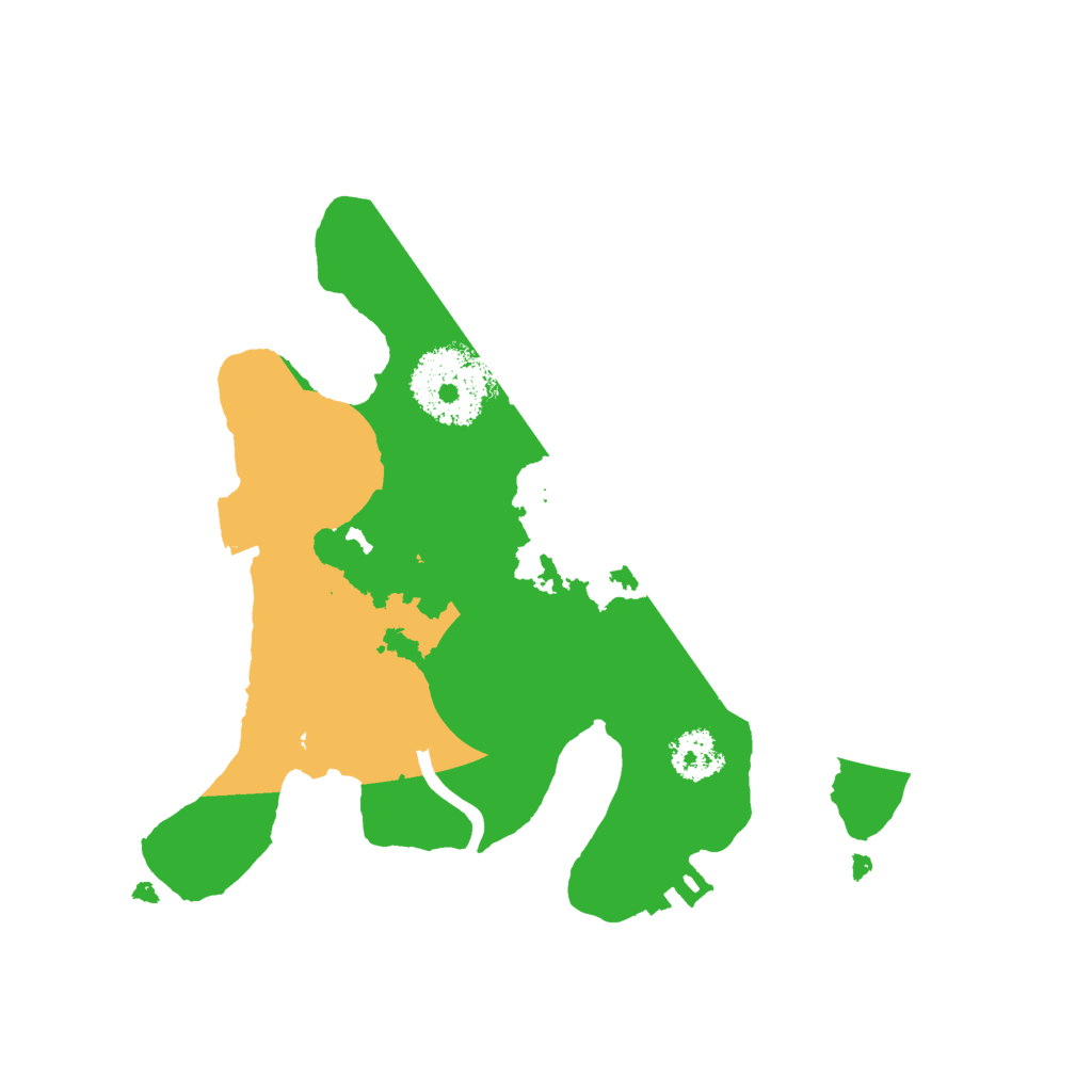 Biome Rust Map: Procedural Map, Size: 2200, Seed: 546619671