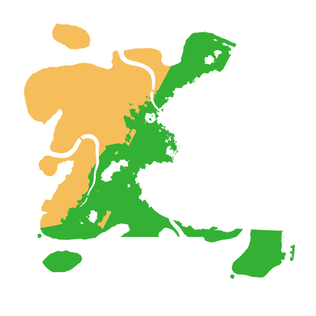 Biome Rust Map: Procedural Map, Size: 3000, Seed: 2053981792