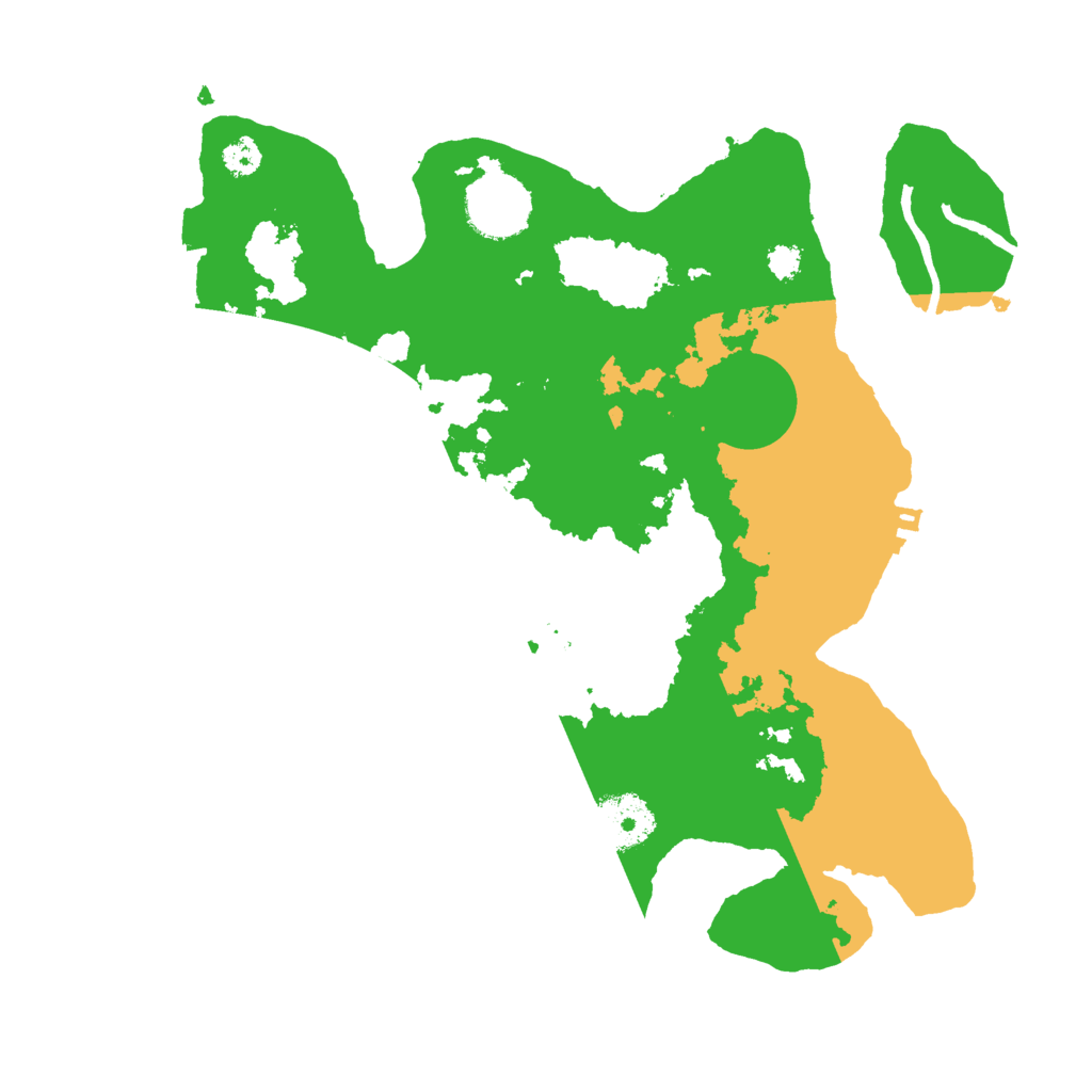 Biome Rust Map: Procedural Map, Size: 3000, Seed: 1593607837