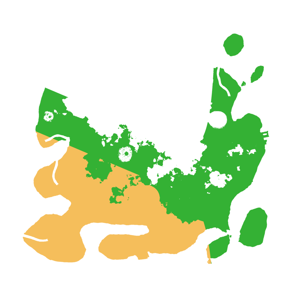 Biome Rust Map: Procedural Map, Size: 3000, Seed: 939461563